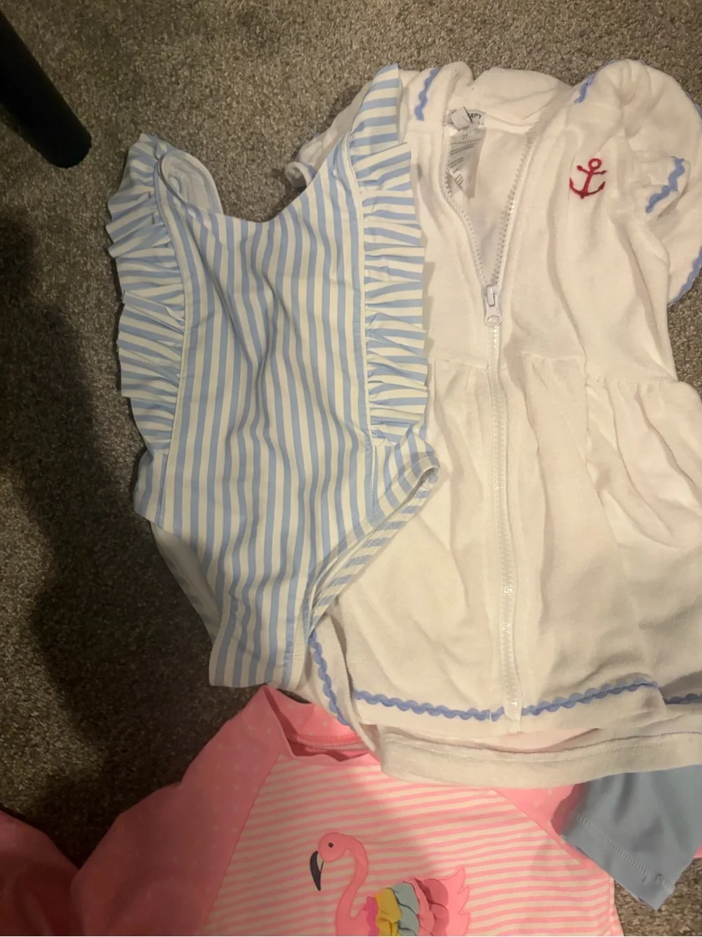 Set of 4 Toddler Swimsuits - 2T and 3T